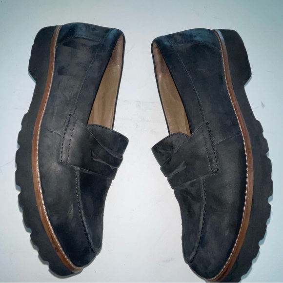 Earthies Braga‎ black suede loafers Shoes - Picture 5 of 16